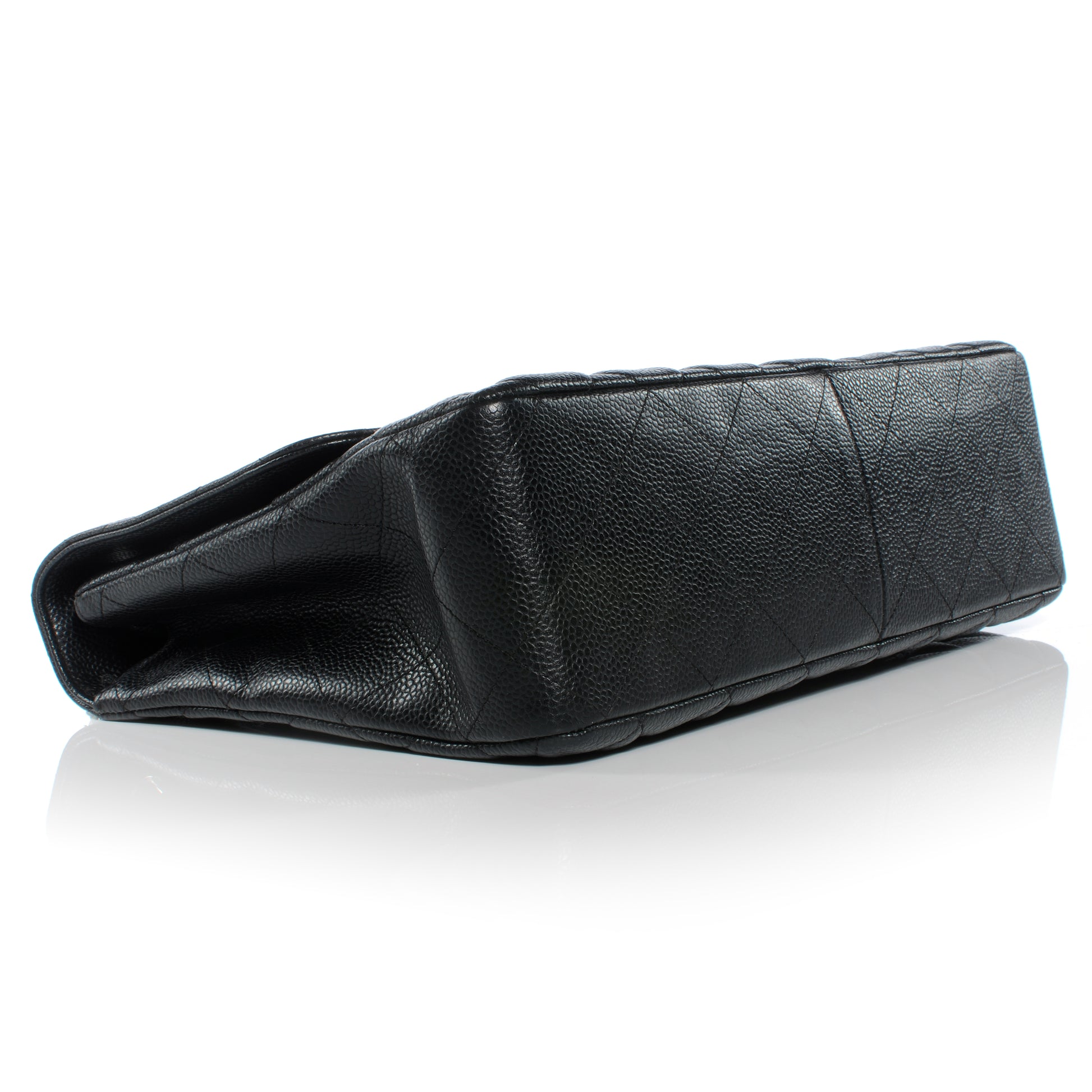 Chanel Caviar Jumbo Single Flap Black 4 of 9