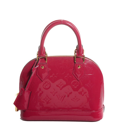 Louis Vuitton Vernis Alma BB Rose Indien 1 of 8
