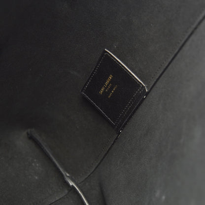 Saint Laurent Calfskin Large Shopping Tote Black 7 of 14