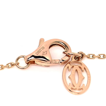Cartier 18K Pink Gold Diamond XS D'Amour Bracelet 5 of 5