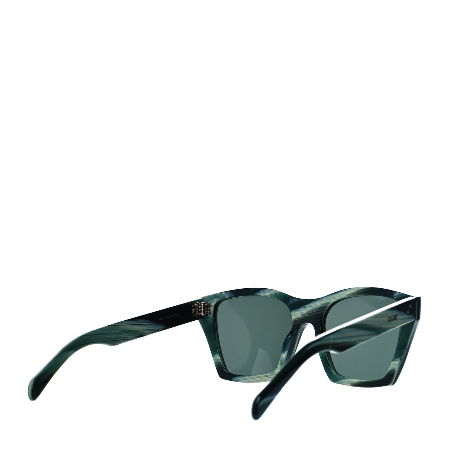 Acetate Polarized Square Sunglasses CL40090I Green