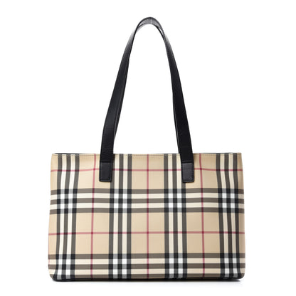 Burberry House Check Regent Tote Black 1 of 10