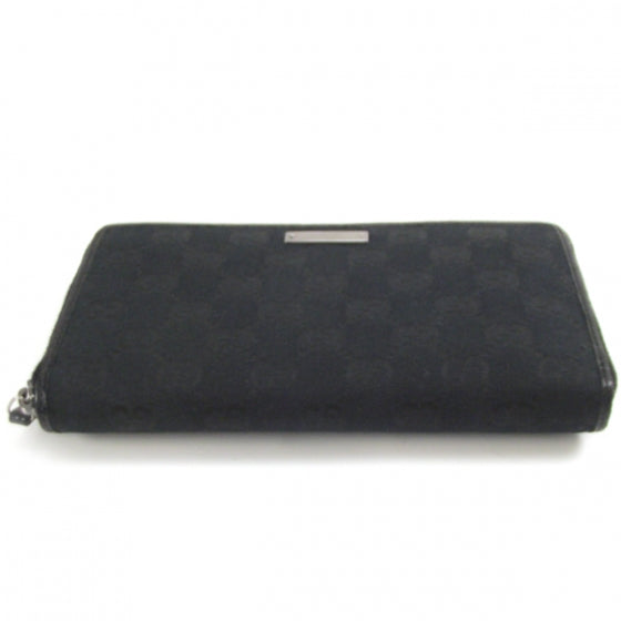 Black Signature Monogram GG Wallet