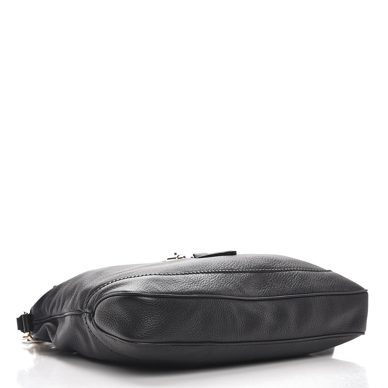 Gucci Pebbled Calfskin Medium New Jackie Shoulder Bag Black 5 of 11