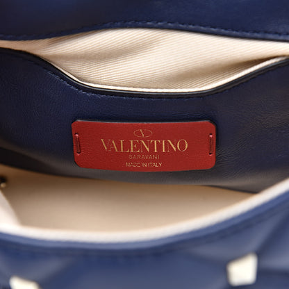 Valentino Garavani Nappa Mini Candystud Top Handle Bag Navy 6 of 13
