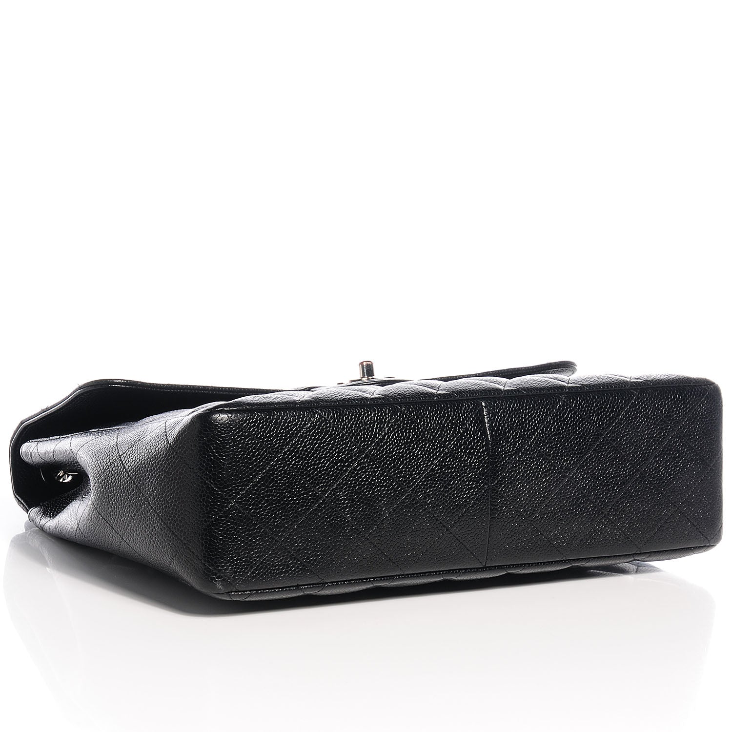 Chanel Caviar Jumbo Single Flap Black 4 of 9