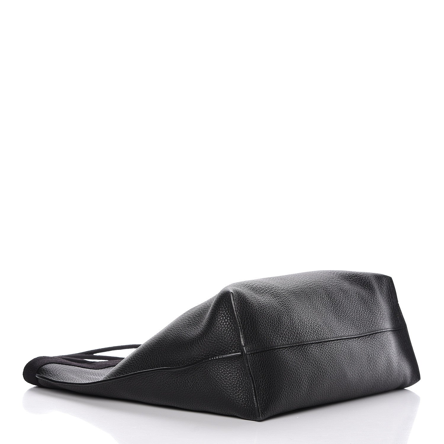 Saint Laurent Grained Calfskin Patti Tote Black 4 of 10