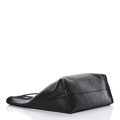 Saint Laurent Grained Calfskin Patti Tote Black 4 of 10