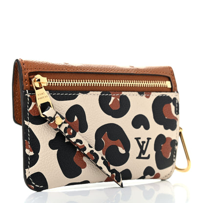Louis Vuitton Empreinte Monogram Giant Wild At Heart Key Pouch Caramel 3 of 6