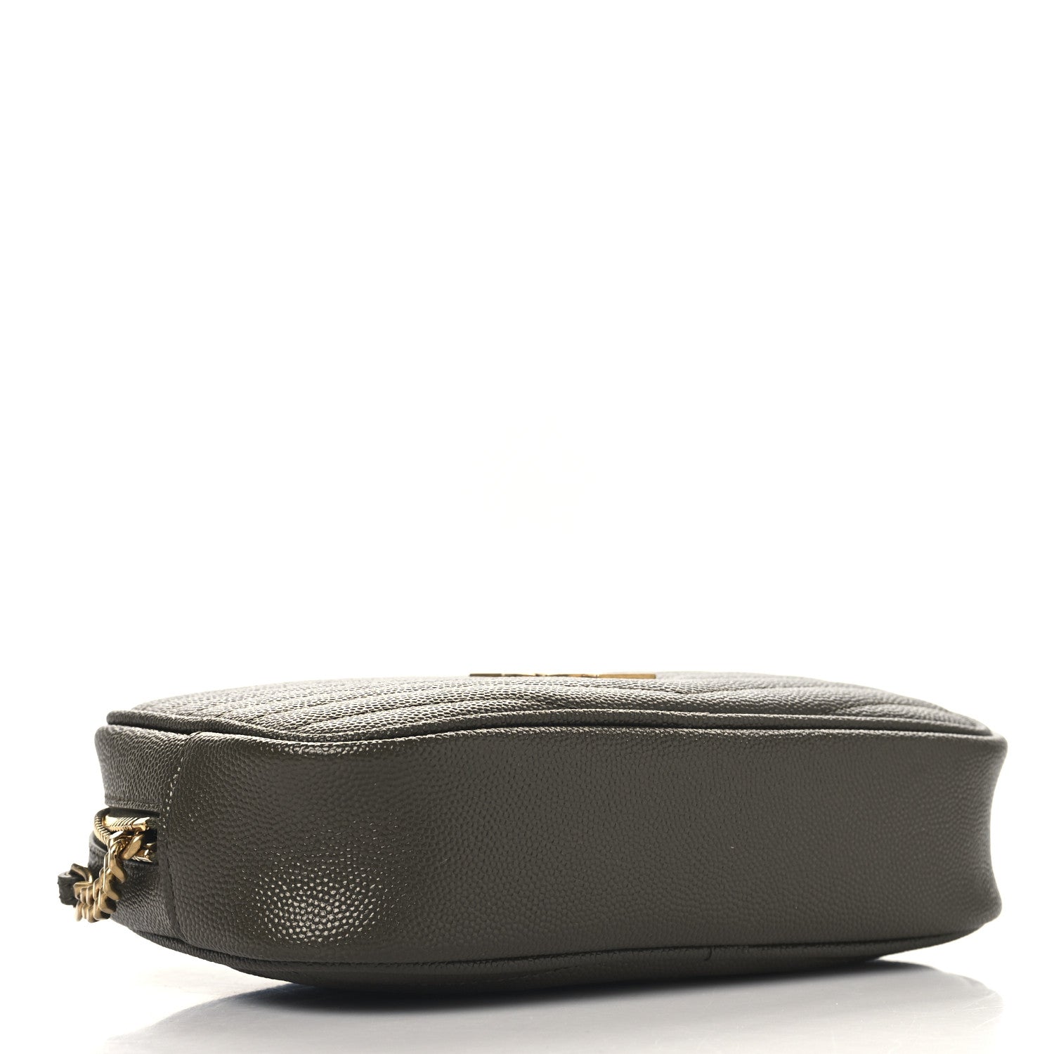 Saint Laurent Grain De Poudre Matelasse Monogram Mini Lou Camera Bag Seaweed 4 of 10