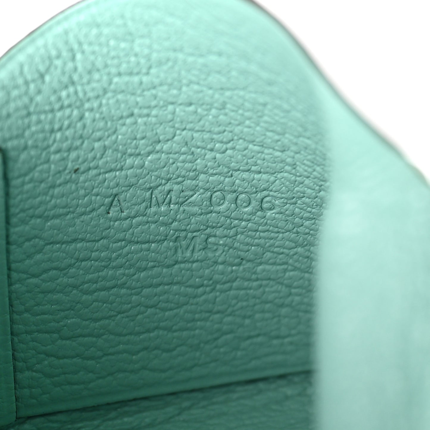 Chevre Mysore Calvi Card Case Aqua