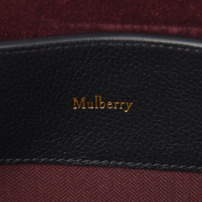 Mulberry Small Classic Grain Calfskin Seaton Black 8 of 14