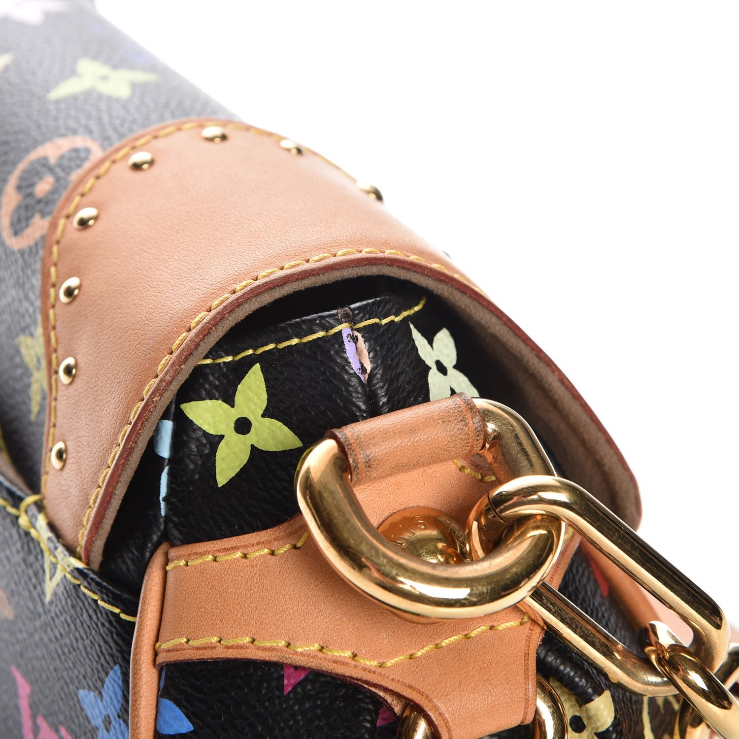 Louis Vuitton Monogram Multicolor Marilyn Black 9 of 11