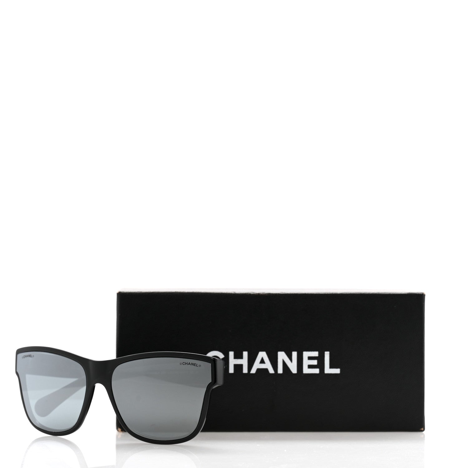 Chanel Acetate Butterfly CC Sunglasses 5386 Black 8 of 8