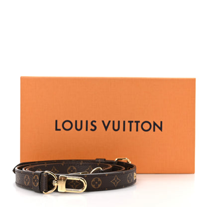 Louis Vuitton Monogram Bandouliere 20mm Adjustable Shoulder Strap 6 of 6