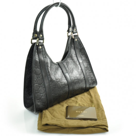 Guccissima Small Joy Shoulder Bag Black