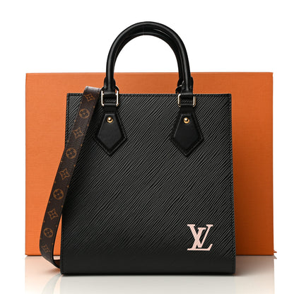 Louis Vuitton Epi Sac Plat BB Black 11 of 11