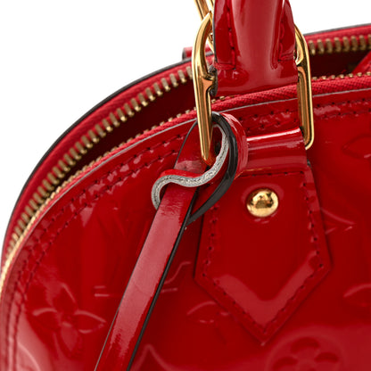 Louis Vuitton Vernis Alma BB Cherry 10 of 10