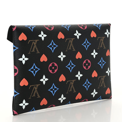 Louis Vuitton Game On Large Kirigami Pochette Black 3 of 7