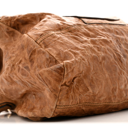Givenchy Tumbled Sheepskin Large Pandora Brown 9 of 17