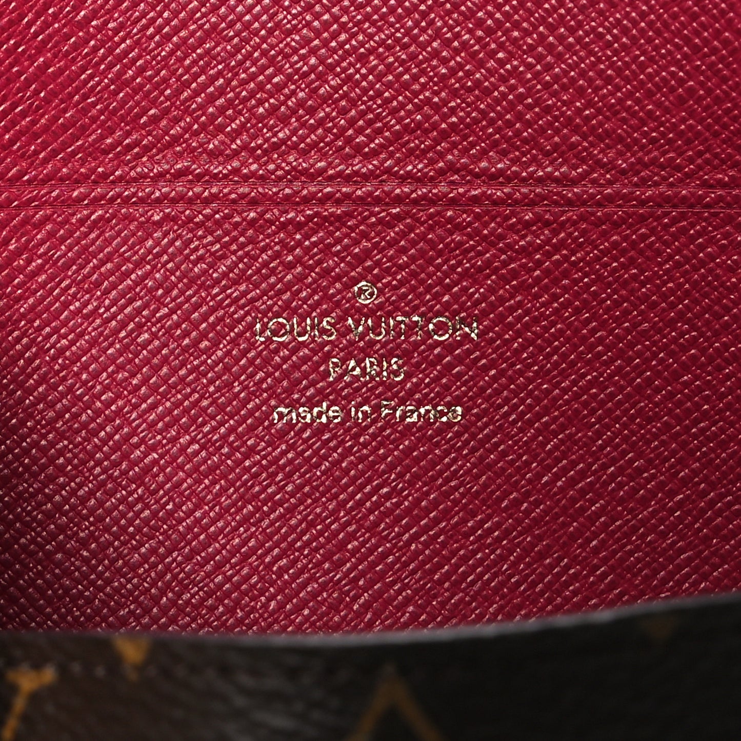 Monogram Rivet Pochette Fuchsia