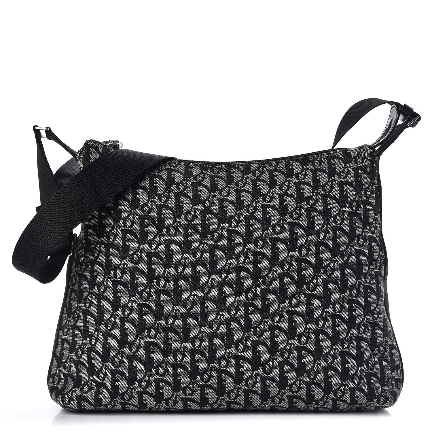Christian Dior Monogram Messenger Black 1 of 20