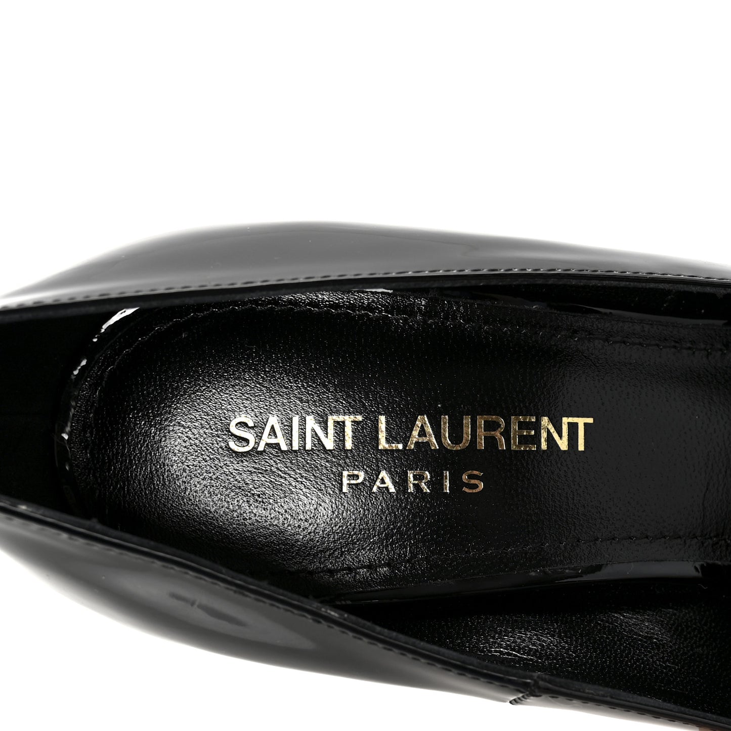 Patent Opyum 110 Pumps 37 Black Gold