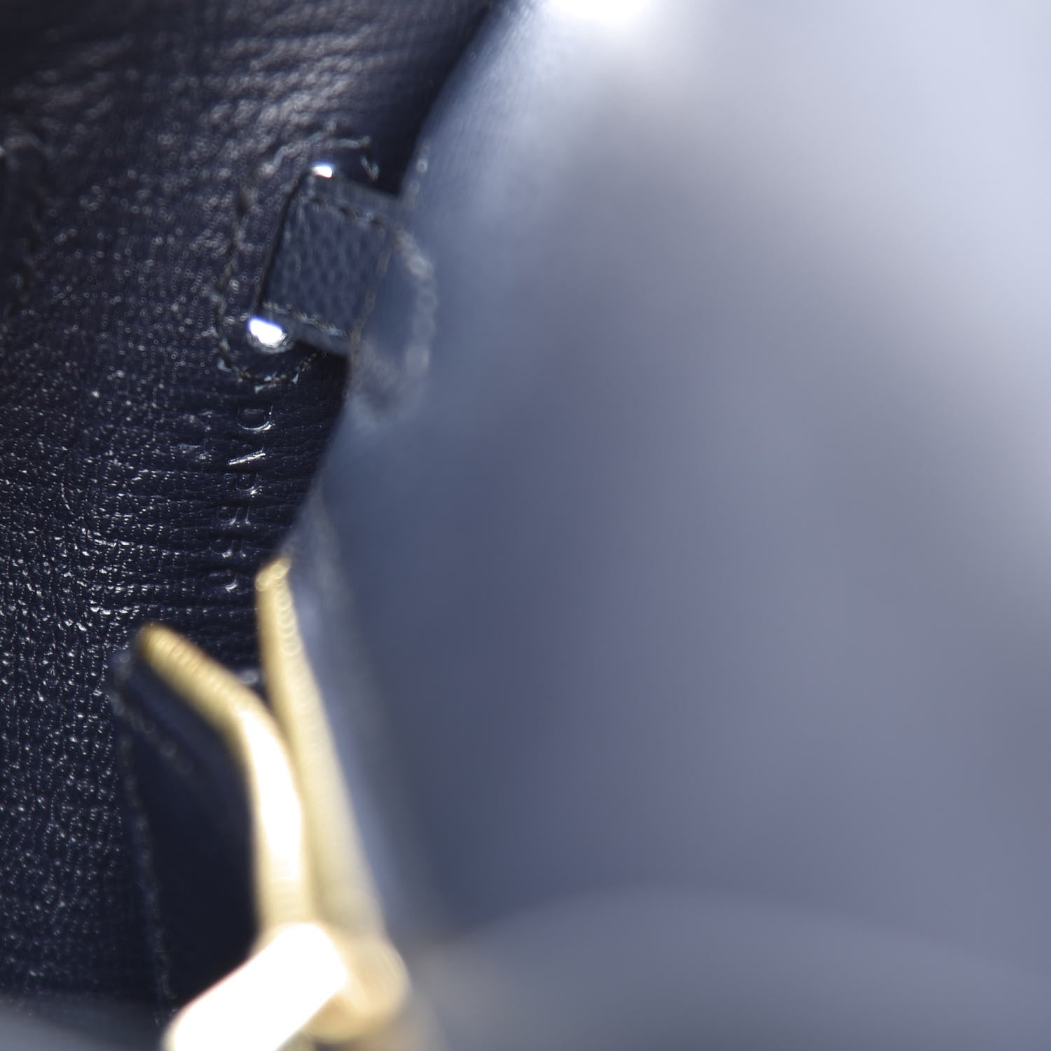 Hermes Epsom Kelly Sellier 25 Bleu Indigo 11 of 15