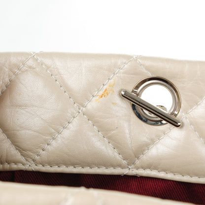 Chanel Aged Calfskin Quilted Large Cotton Club Tote Pearl 8 of 8