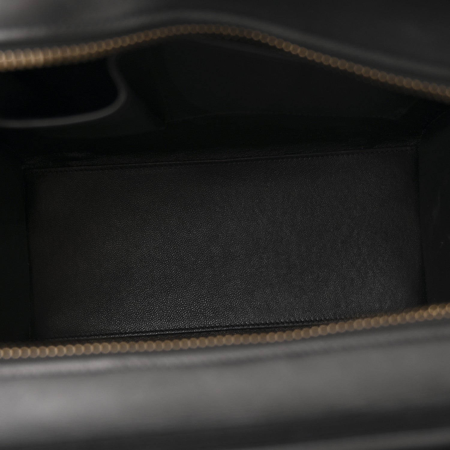 Celine Shrunken Lambskin Micro Bi-Color Luggage Black White 6 of 13