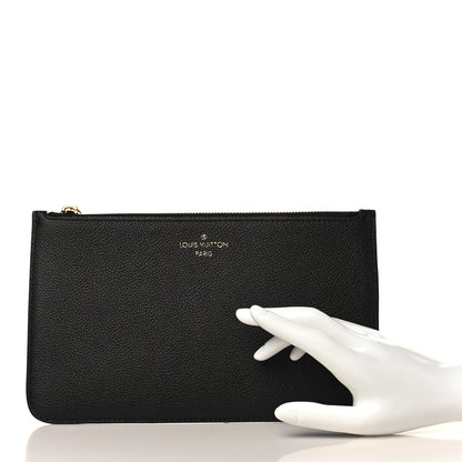 Louis Vuitton Empreinte Broderies Neverfull Pochette MM GM Black 2 of 6