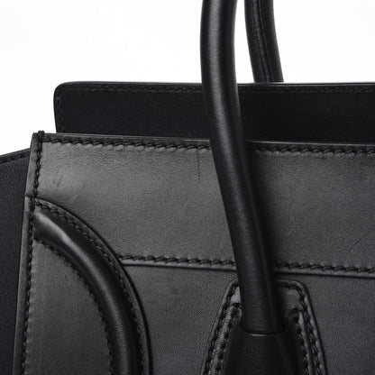 Celine Smooth Calfskin Mini Luggage Black 11 of 12