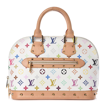 Louis Vuitton Monogram Multicolor Alma White 1 of 8