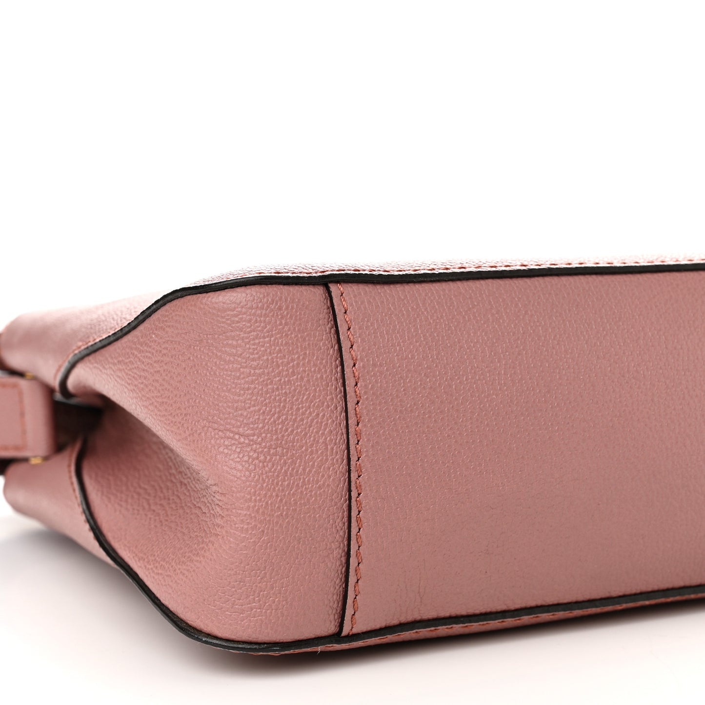 Soft Grain Calfskin Small Helmsley Crossbody Dusty Pink