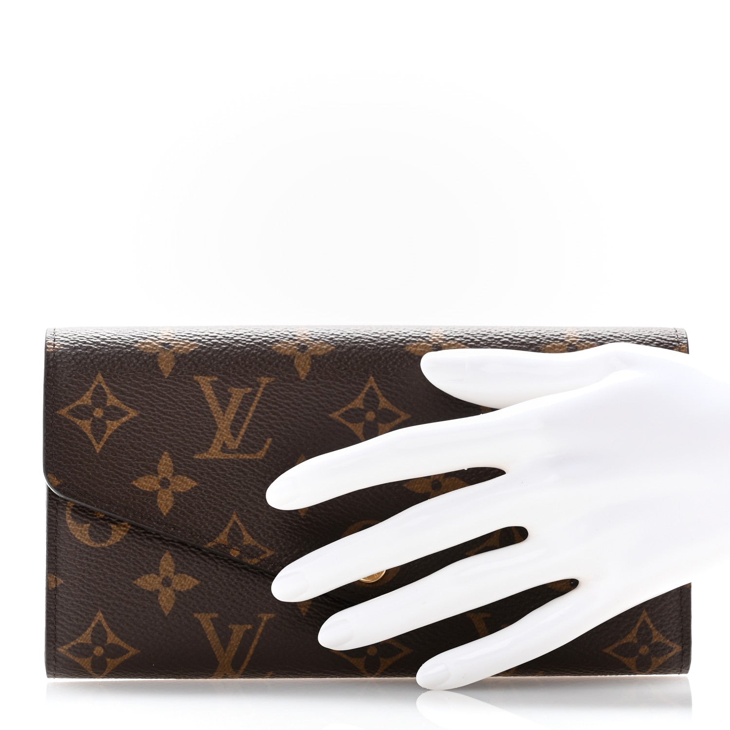 Louis Vuitton Monogram Sarah Wallet NM 2 of 12