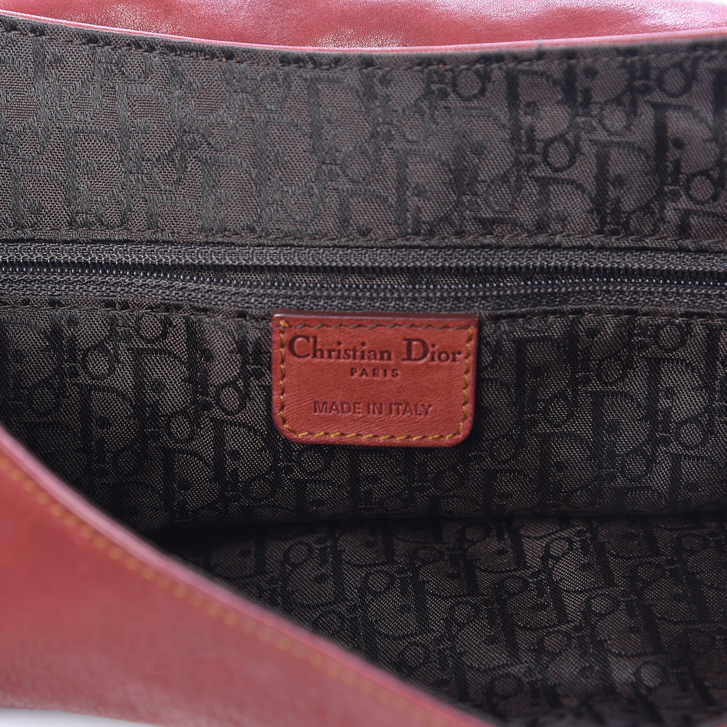 Calfskin Medium Gaucho Double Saddle Bag Red