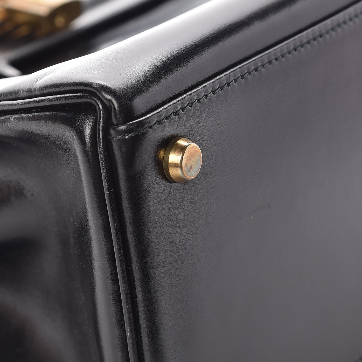 Hermes Box Kelly Retourne 32 Black 6 of 39