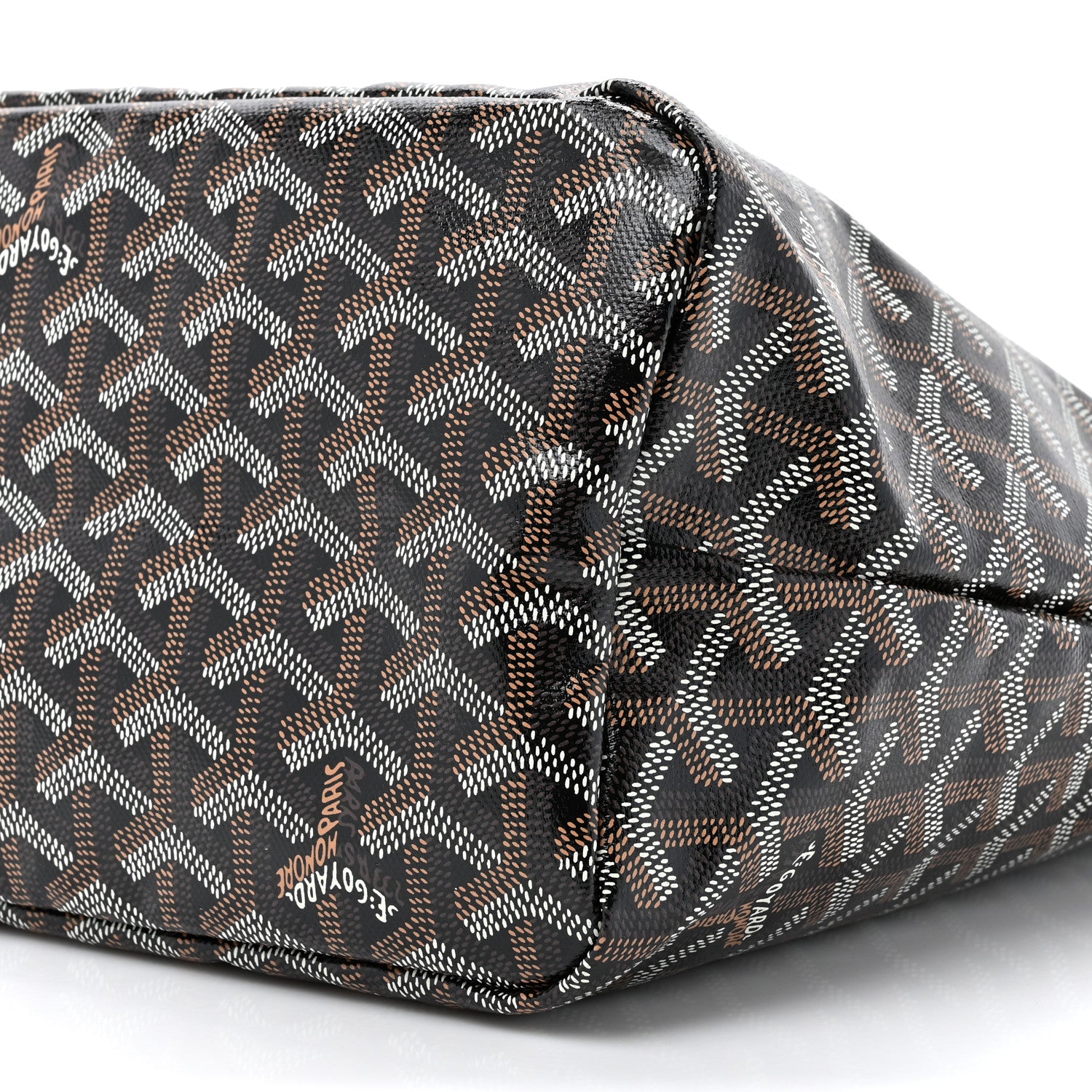 Goyard Goyardine Boheme Hobo Black Gold 12 of 12