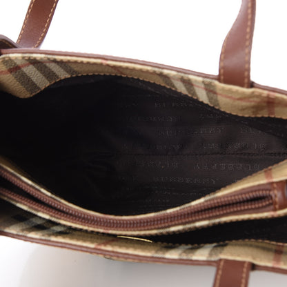 Burberry Haymarket Check Small Tote 5 of 10