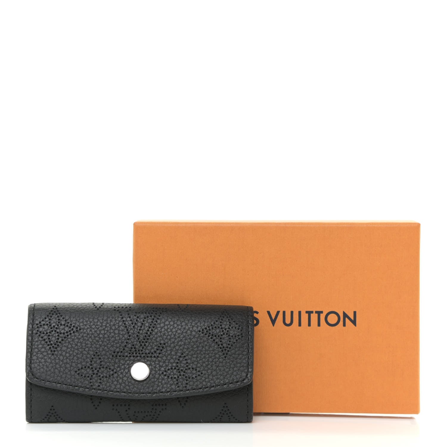 Louis Vuitton Mahina Multicles 4 Key Holder Black 10 of 10