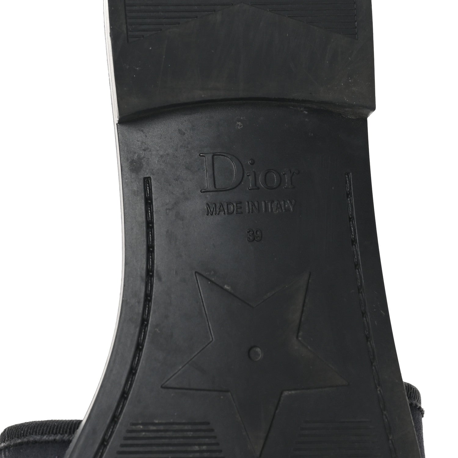 Christian Dior Technical Stretch Fabric Camouflage Dio(r)evolution Slide Sandals 39 Black Military 8 of 10