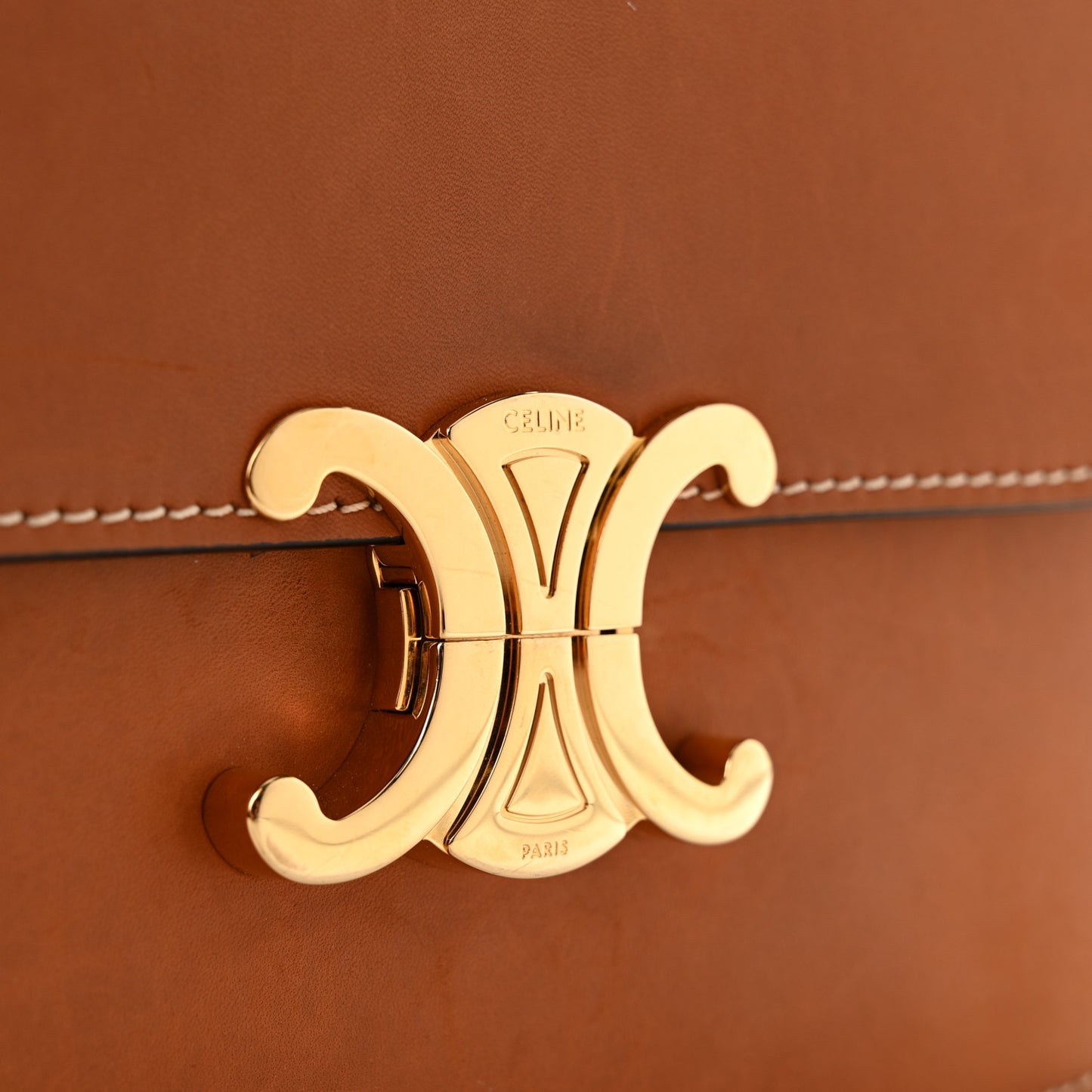 Natural Calfskin Teen Triomphe Tan
