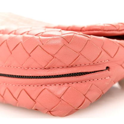 Bottega Veneta Nappa Intrecciato Small Chain Crossbody Peach 10 of 11