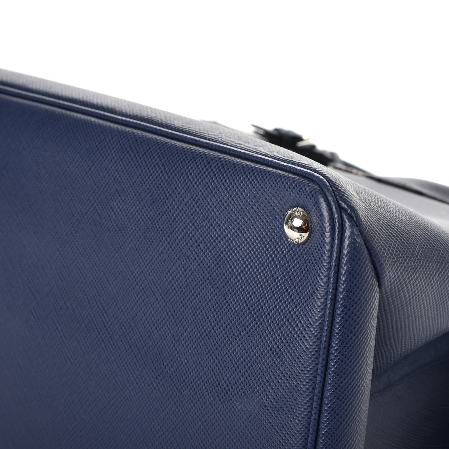 Saffiano Cuir Twin Tote Bleuette