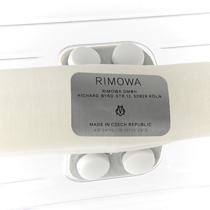 Off-White X RIMOWA Polycarbonate Luggage Transparent 6 of 13