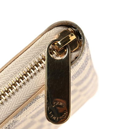 Louis Vuitton Damier Azur Zippy Wallet 6 of 10
