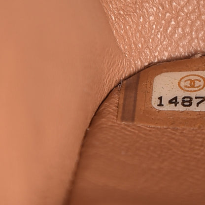 Chanel Caviar Quilted Medium Double Flap Dark Beige 7 of 10