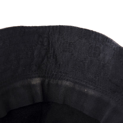 Gucci Monogram Web Bucket Hat M Black 8 of 9