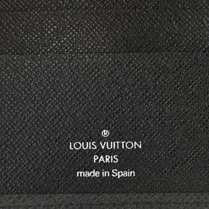 Louis Vuitton Taiga Mens Billfold Wallet 3 Flaps Ardoise 6 of 7