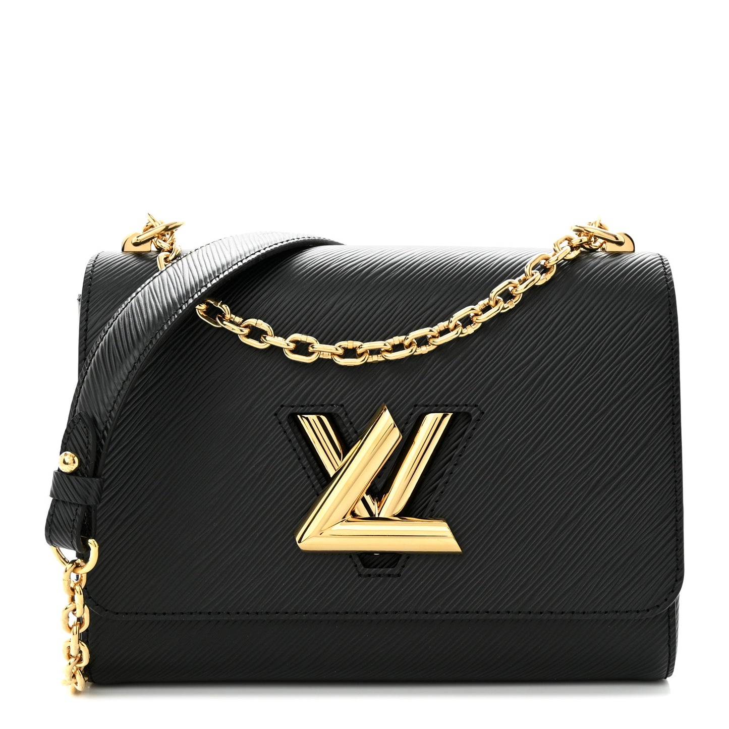 Epi Twist Shoulder Bag MM Black